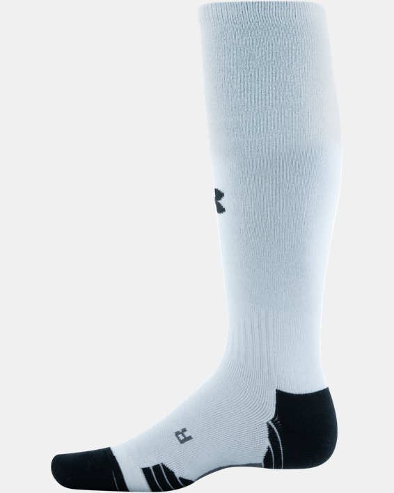 Unisex UA Team Over-The-Calf Socks, White, pdpMainDesktop image number 1